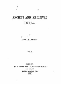 Ancient and Medieval India