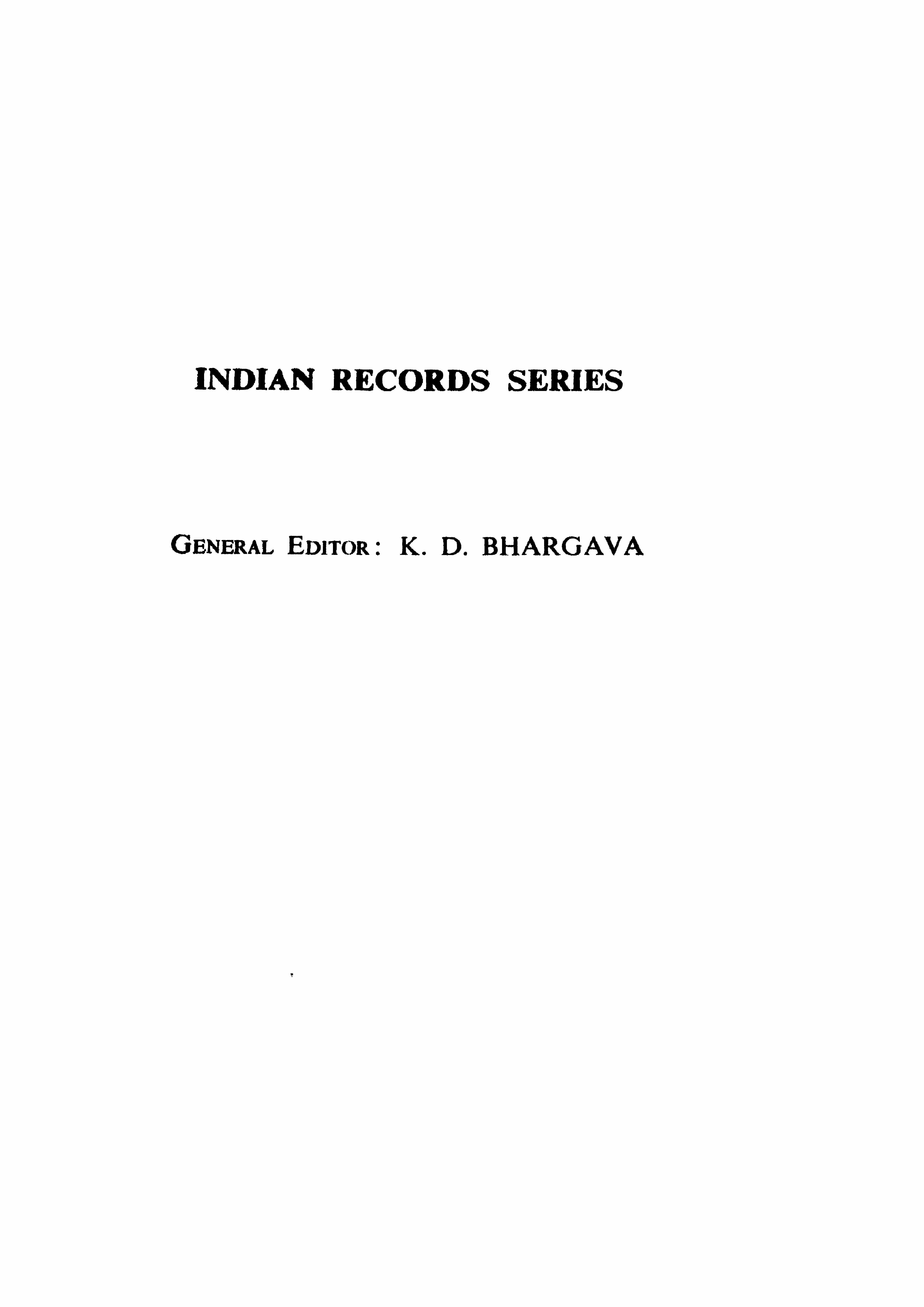 Fort William India House Correspondence