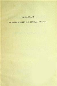 hindustani rashtra bhasah or lingua franca