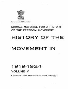 History Of Non Co-operation Movement In Sindh-1919-1924