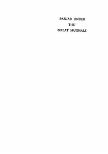Punjab Under The Great Mughals
