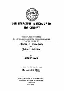 sufi literature in india up to 16th century