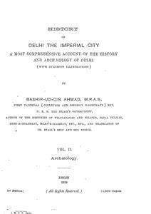 Waqiyat-e-Darul-Hukumat Dehli